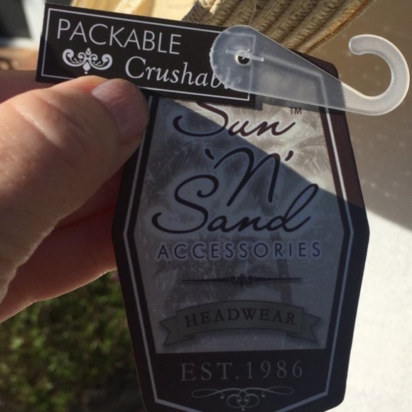 NWT Sun-n-Sand Packable / Crushable Sun Hat - Picture 5 of 9